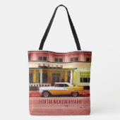 Art Deco District South Beach Miami Tote Bag (Achterkant)