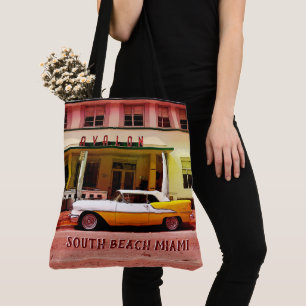 Art Deco District South Beach Miami Tote Bag