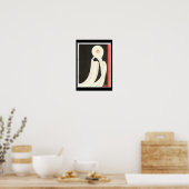 Art Deco Diva Star vintage Print Poster (Keuken)