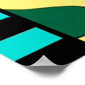 Art Deco Diver (Hoesje van het Sociaal Tijdschrift Poster (Hoek)