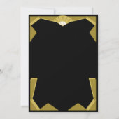 Art Deco Doll Kaart (Achterkant)