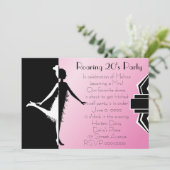 Art Deco Doll Kaart (Staand voorkant)