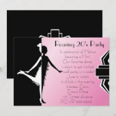 Art Deco Doll Kaart (Voorkant / Achterkant)