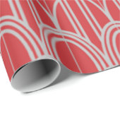 Art Deco Domes Cadeaupapier (Rol Hoek)