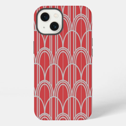 Art Deco Domes iPhone Hoesje (Achterkant)