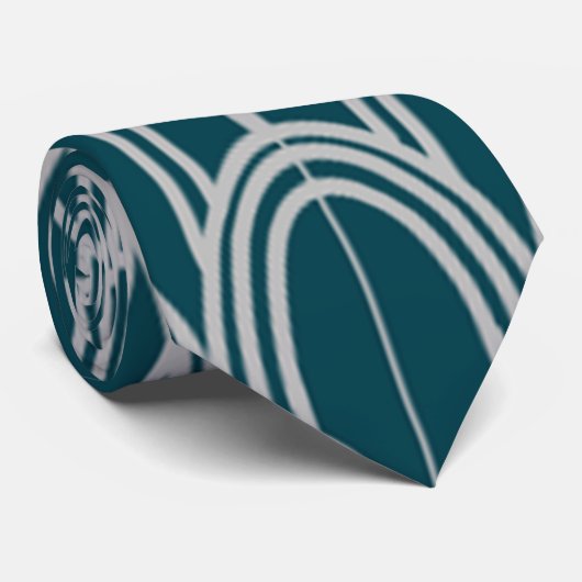 Art Deco Domes Stropdas (Opgerold)