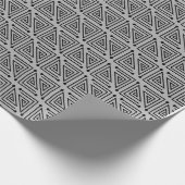 Art Deco Doolhoven Cadeaupapier (Hoek)