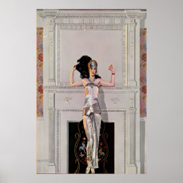 Art Deco door Coles Phillips Poster