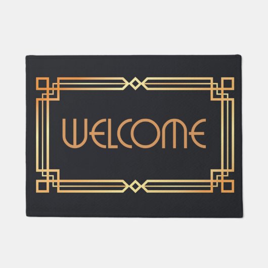 Art Deco Doormat Deurmat (Voorkant)
