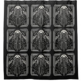 Art Deco Douchegordijn (Voorkant)