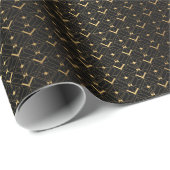 Art Deco driehoek: luxe patroon. Cadeaupapier (Rol Hoek)