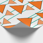 Art Deco-driehoeken Cadeaupapier (Hoek)