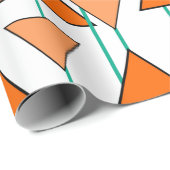 Art Deco-driehoeken Cadeaupapier (Rol Hoek)