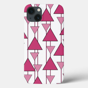 Art Deco-driehoeken Case-Mate iPhone Case