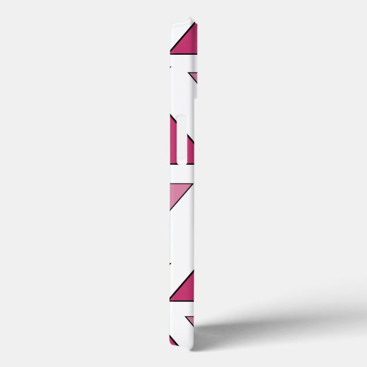 Art Deco-driehoeken Case-Mate iPhone Case (Achterkant / Rechts)