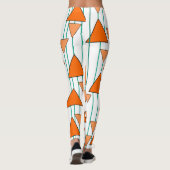 Art Deco-driehoeken Leggings (Achterkant)