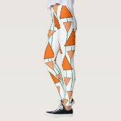 Art Deco-driehoeken Leggings (Links)