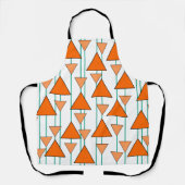 Art Deco-driehoeken Schort (Voorkant)