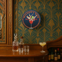  Art Deco Drink Advertentie Pub of Bar