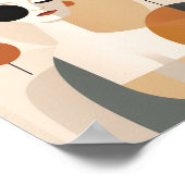 Art Deco Dromen: Moderne Retro Chic Poster (Hoek)