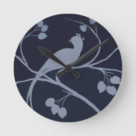 Art Deco Duif Ronde Klok