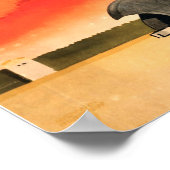  Art Deco Duitsland Poster reistoerisme (Hoek)