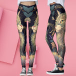 Art Deco Dusty Roos Cat Lover Yoga Leggings<br><div class="desc">Winkelen voor Cat Lovers? Bekijk dit op Art Deco geïnspireerde Yoga Collectie met Leggings, Tassen, Tumblers en meer. Mooie Bloemen Pastel Zeker om Cat Lovers te plezieren op uw lijst. Neem deze Art Deco geïnspireerde gedempte gekleurde mooie kattenmotief vandaag mee naar huis. Bekijk onze shop voor andere bijpassende Yoga Lifestyle...</div>