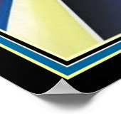 Art Deco "Egyptian Pyramids" 16 x 20 print (Hoek)