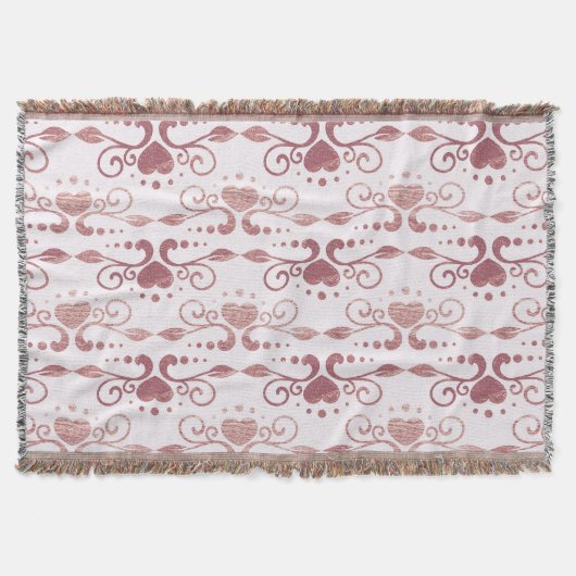 Art deco,  elegant behang. deken (Voorkant)