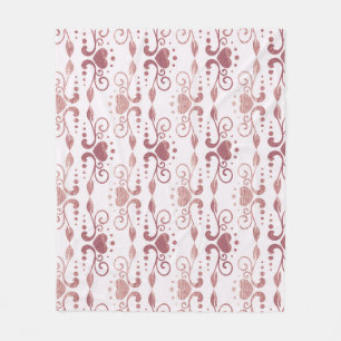 Art deco, elegant behang. fleece deken