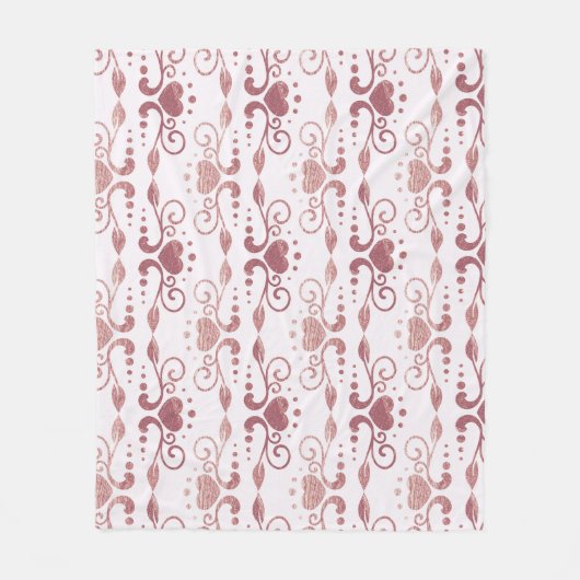 Art deco,  elegant behang. fleece deken (Voorkant)