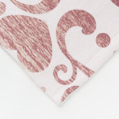 Art deco,  elegant behang. fleece deken (Hoek)