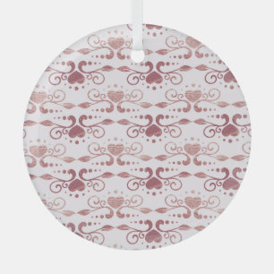 Art deco,  elegant behang. glas ornament