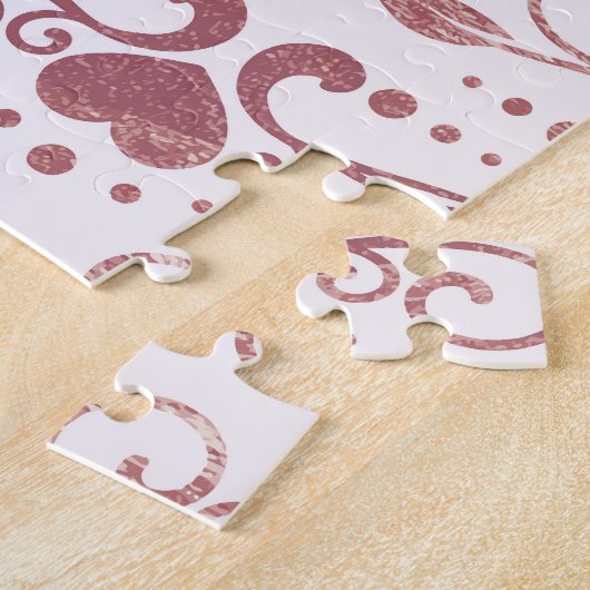 Art deco,  elegant behang. legpuzzel (Zijkant)