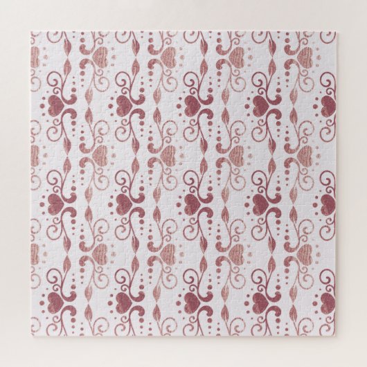 Art deco, elegant behang. legpuzzel (Horizontaal)