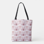 Art deco,  elegant behang. tote bag (Achterkant)