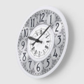 Art Deco Elegant stijlvol faux Silsex cadeau Grote Klok (Hoek)