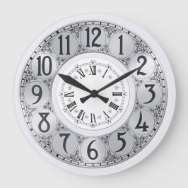 Art Deco Elegant stijlvol faux Silsex cadeau Grote Klok