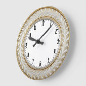 Art Deco Elegante Muur Grote Klok (Hoek)