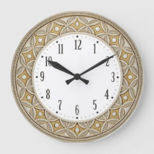 Art Deco Elegante Rond