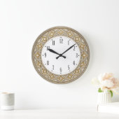 Art Deco Elegante Rond Grote Klok (Huis)