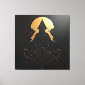Art Deco Elegantie Canvas Afdruk (Voorkant)