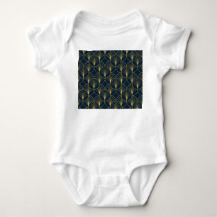Art Deco Elegantie: Fan Motieven Romper