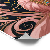 Art Deco Elegantie Poster (Hoek)