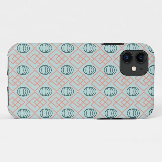 Art Deco Elements Case-Mate iPhone Case (Achterkant (horizontaal))