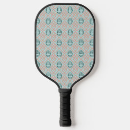 Art Deco Elements Pickleball Paddle