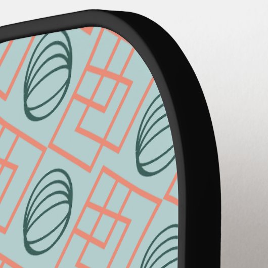 Art Deco Elements Pickleball Paddle (Links Detail)