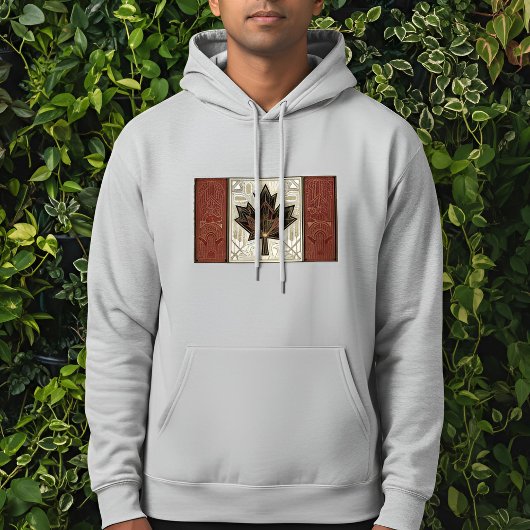Art Deco Erfgoed Vlag | Canada | 1920s Design Hoodie
