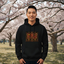 Art Deco Erfgoed Vlag | China | Vintage Hoodie
