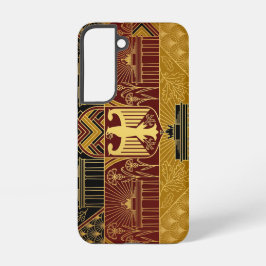 Art Deco Erfgoed Vlag | Duitsland | Klassieke Jare Samsung Galaxy Hoesje